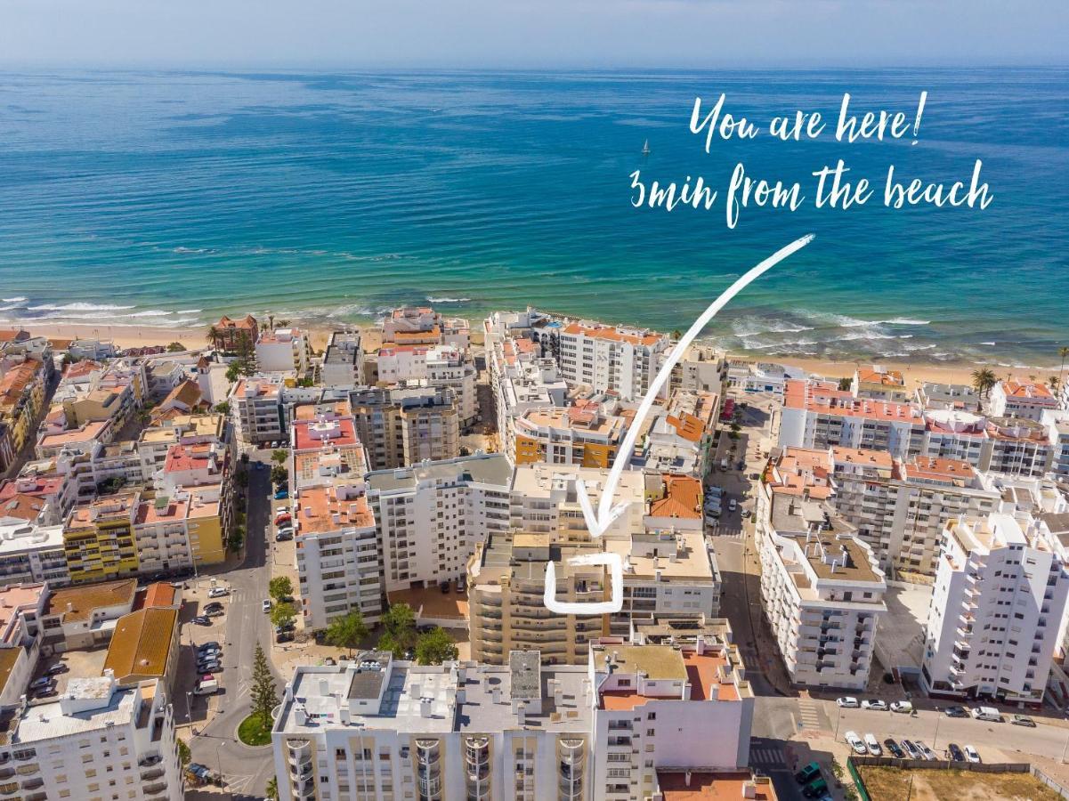 Armação de Pêra Flat With Ac, Wifi, Netflix, Balcony - 3 Min From The Beach 아파트 외부 사진